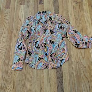 Multi color long sleeve shirt
